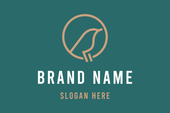 Download Flat Bird Minimalist Logo Design Premium - Premium Collection