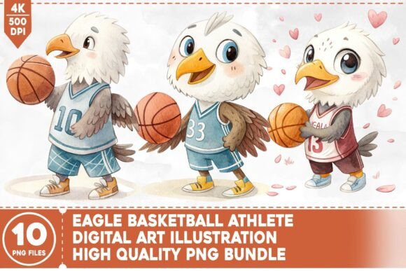 Download Eagle Basketball Athlete PNG Bundle - Athlete Collection