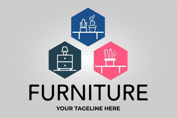 Download Furniture Vintage Minimalist Vector Logo - Vintage Collection