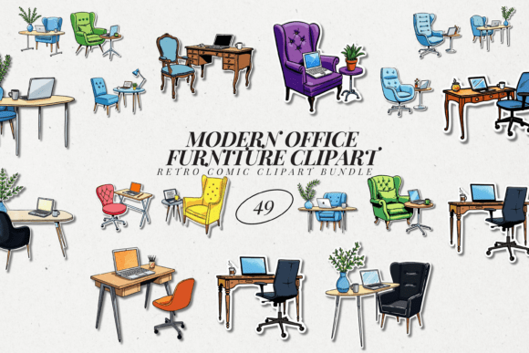 Download Office Furniture Clipart - Premium Resources