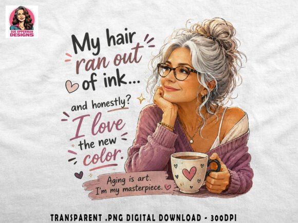 Download Silver Hair Humor | Aging Gracefully PNG - Race Collection