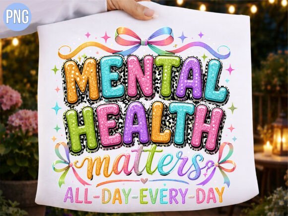 Download Mental Health Matters Motivational PNG - Premium Bundle