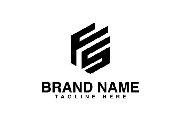 Download Letter FS Premium Geometric Logo Design. - Premium Collection