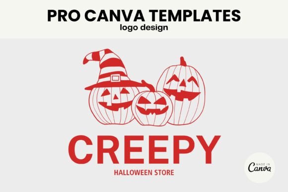 Download Halloween Store Canva Template PRO - Store Collection