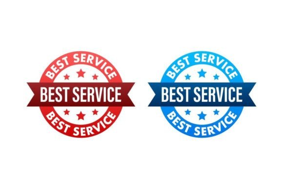 Download Best Service Sign. Premium Service Label - Premium Collection